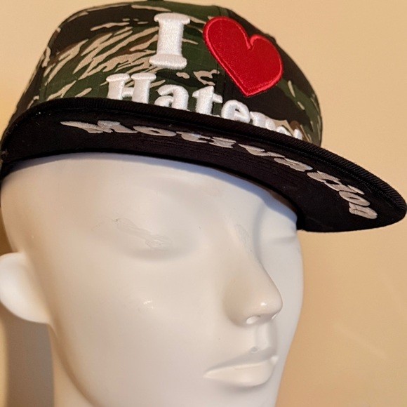 DGK Other - DGK I Love Haters Green Black Camo Snapback Hat MOTIVATION One Size